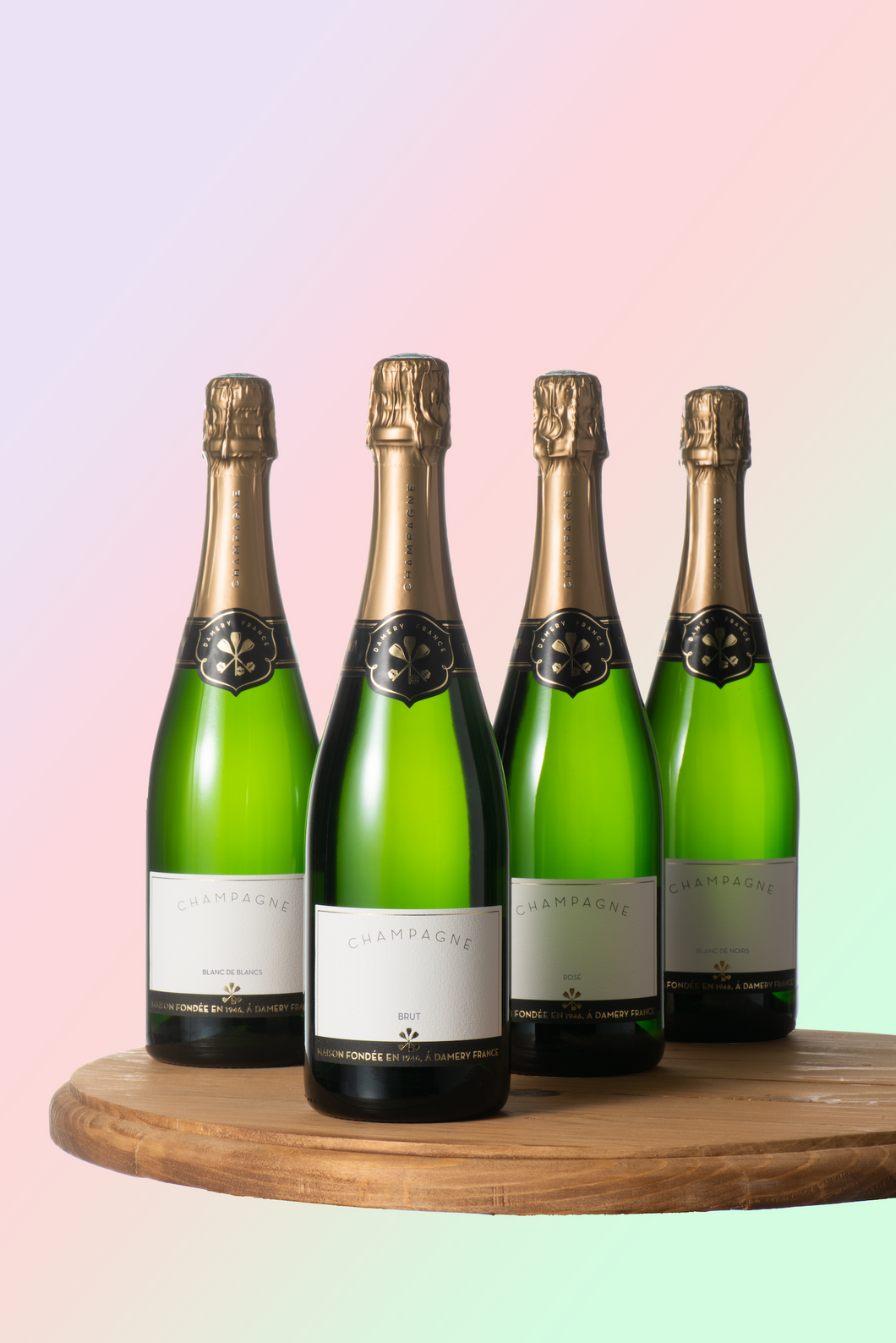 Proefpakket Custom Champagne - 4x 0,75L