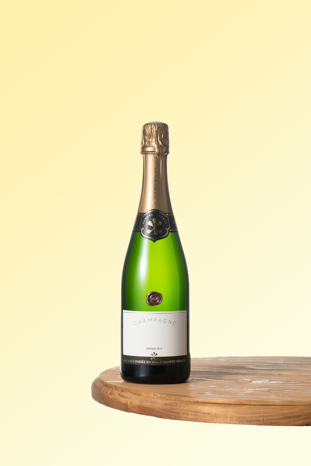 1 fles Custom Champagne Vintage 2014 - 0,75L